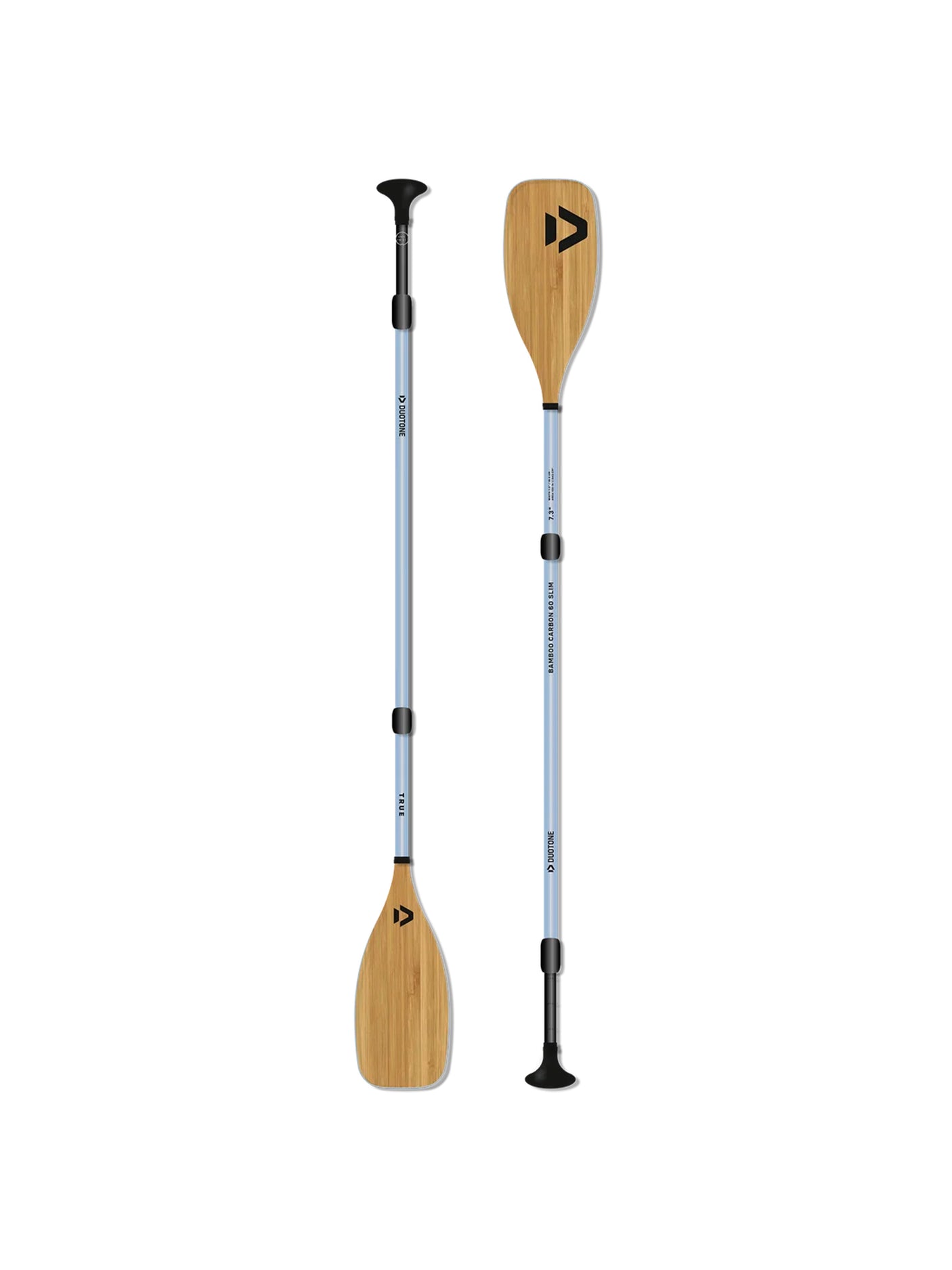 Bamboo Carbon 60 Slim 3-Piece Adjustable Paddle