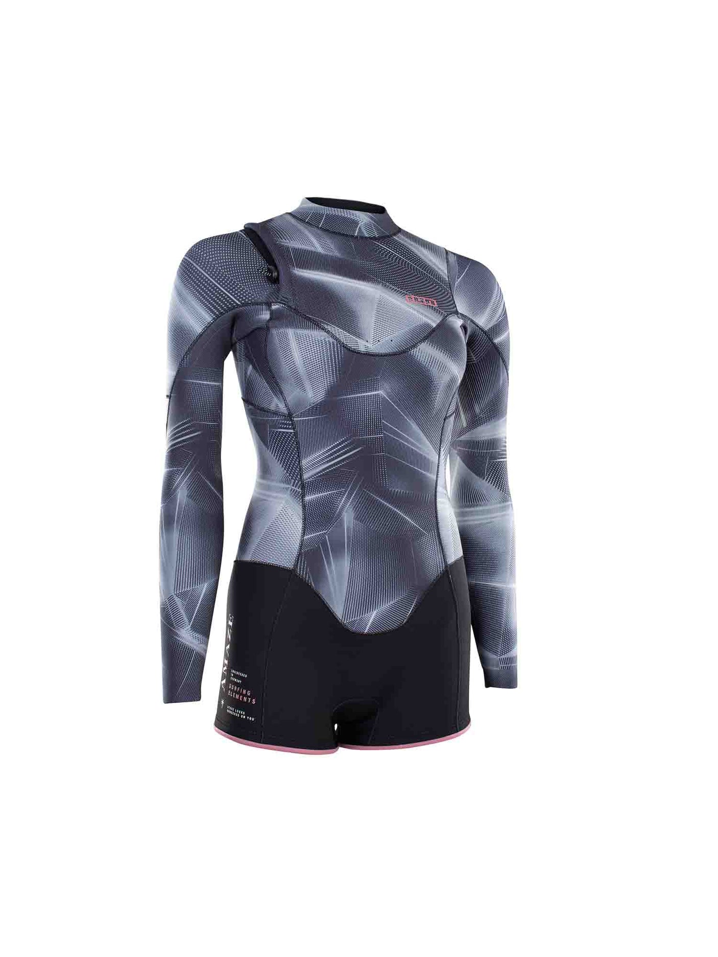 Amaze Womens 2mm Long Sleeve No Zip Shorty 2024 Wetsuit