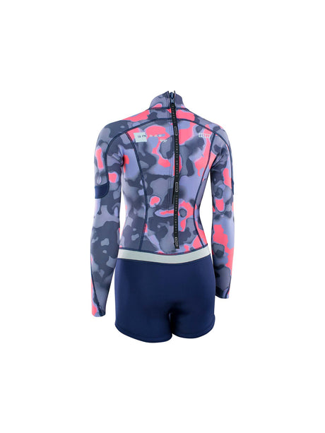 Amaze Womens 2mm Long Sleeve Back Zip Shorty 2024 Wetsuit