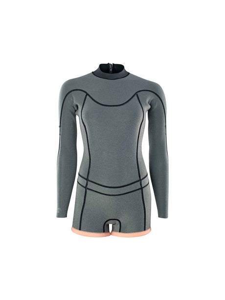 Amaze Womens 2mm Long Sleeve Back Zip Shorty 2024 Wetsuit