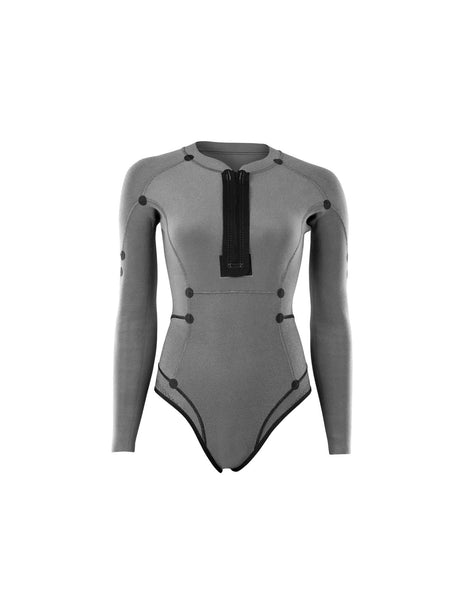 Amaze Womens 1.5mm Long Sleeve Front Zip Hot Shorty 2026 Wetsuit