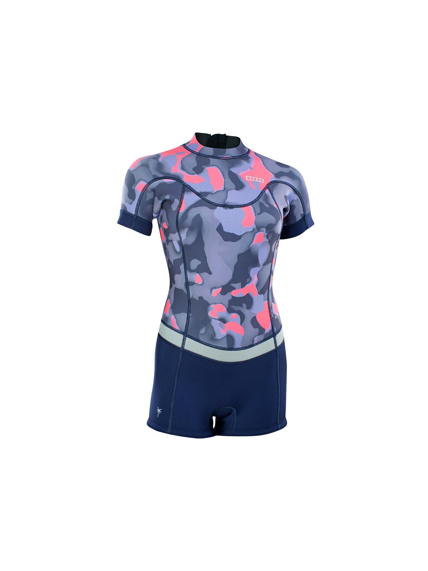 Amaze Womens 2.5mm Short Sleeve Back Zip Shorty 2024 Wetsuit