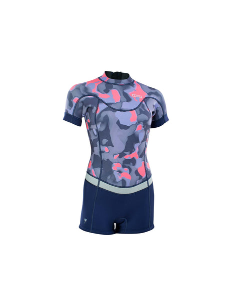 Amaze Womens 2.5mm Short Sleeve Back Zip Shorty 2024 Wetsuit