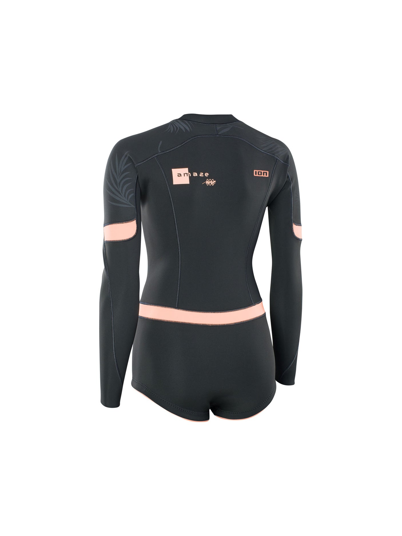 Amaze Womens 1.5mm Long Sleeve Front Zip Hot Shorty 2024 Wetsuit