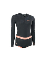 Amaze Womens 1.5mm Long Sleeve Front Zip Hot Shorty 2024 Wetsuit