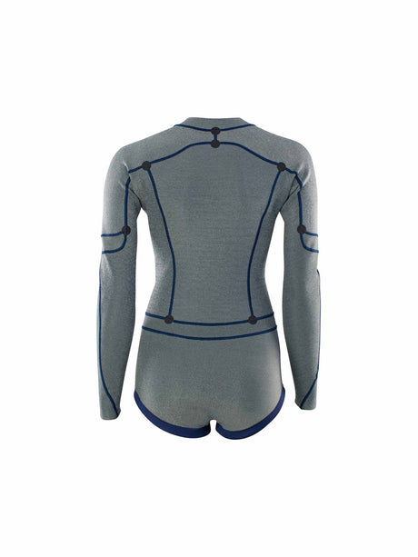 Amaze Womens 1.5mm Long Sleeve Front Zip Hot Shorty 2024 Wetsuit