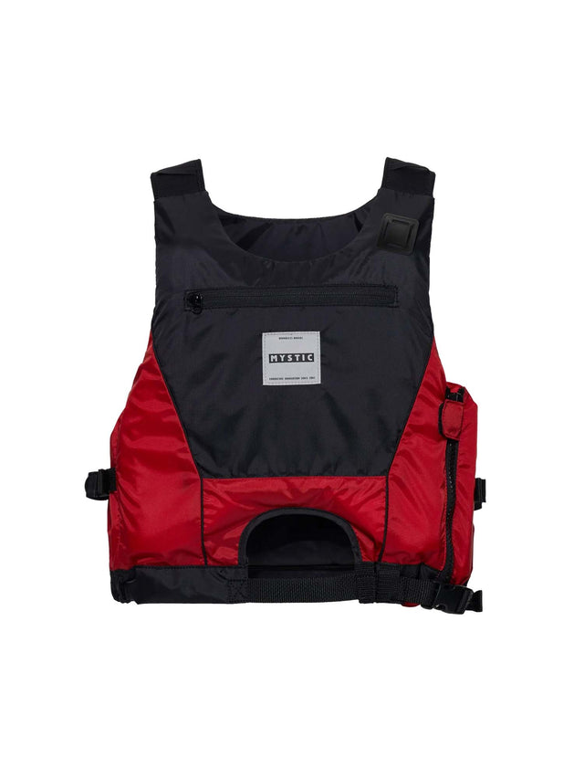 Mystic Downwinder Floatation Vest red front view