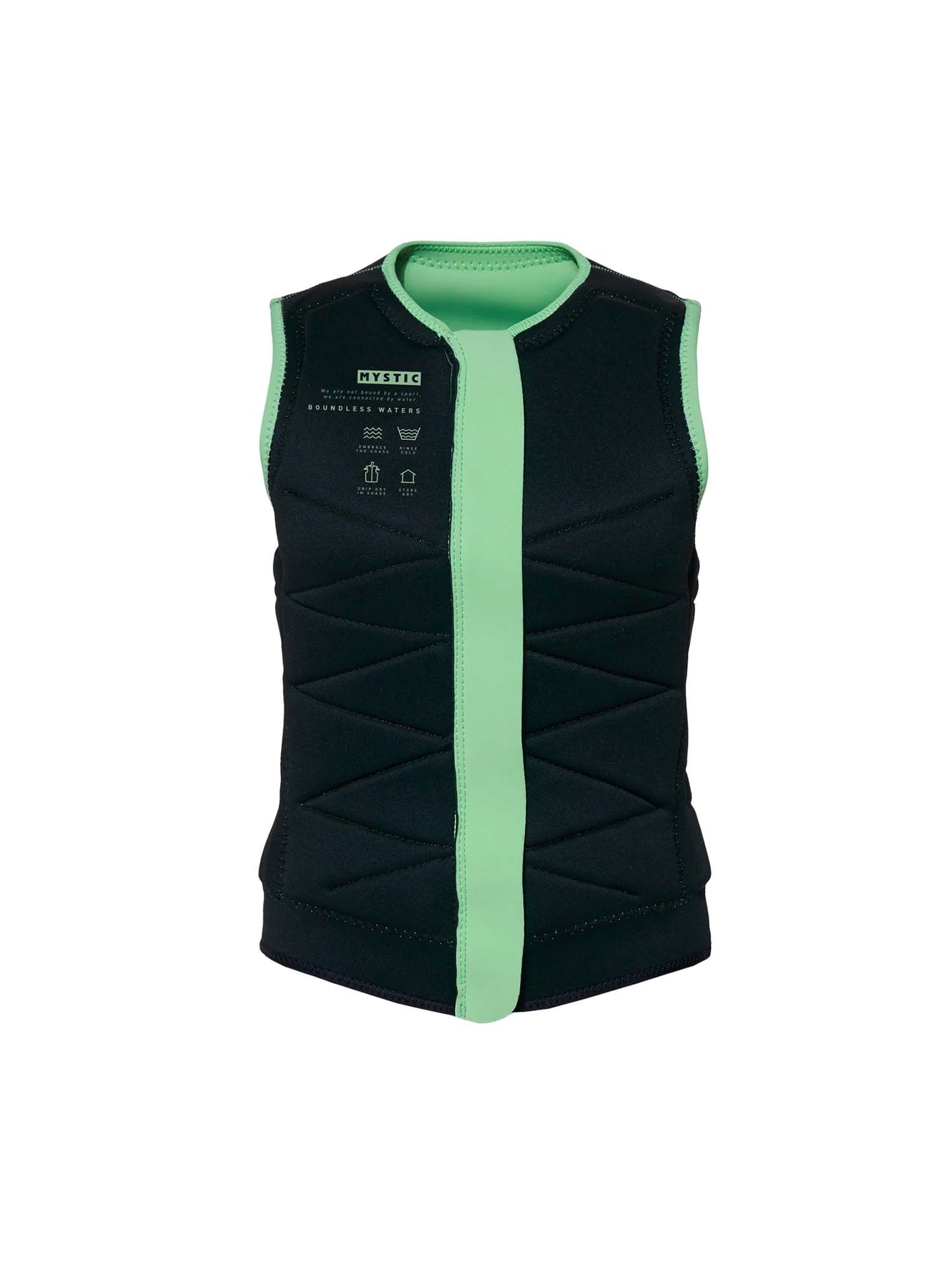 Juice Womens Impact Vest Foil/Wake Front Zip