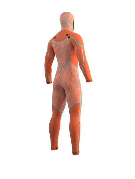 Voltt 6/4/3mm Hooded Font Zip Wetsuit