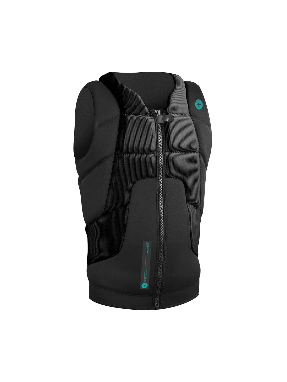 Ride Engine Defender HF Impact Vest V2 Black front view