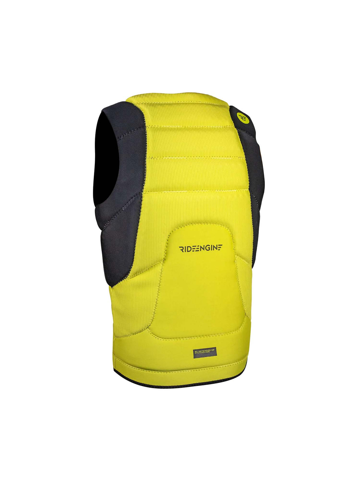 Ride Engine Defender HF Impact Vest V2 Yellow back view