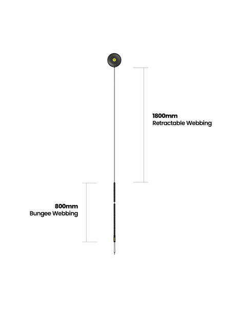 Re-Tractable Reel Leash