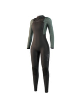 Mystic Star womens wetsuit dark olive front view